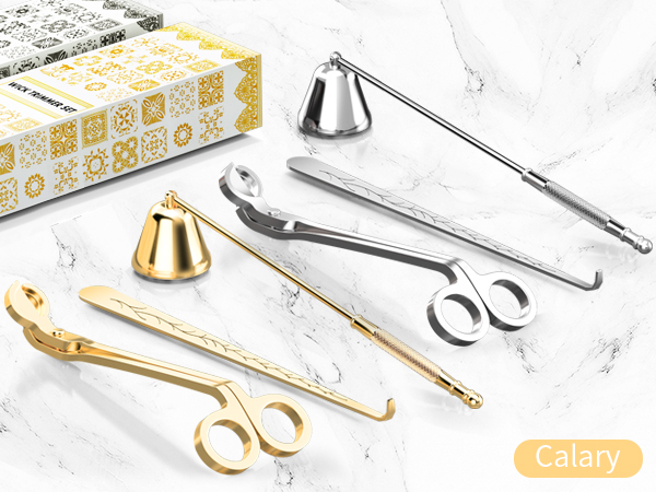 calary Candle Wick Trimmer, Candle Snuffer and Wick Dippe