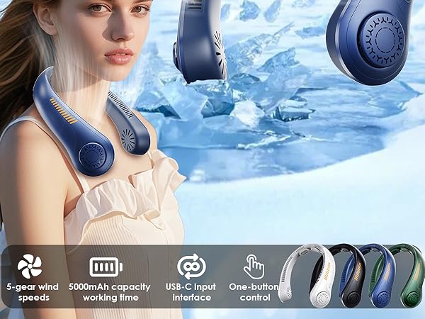 Neck Fan Rechargeable
