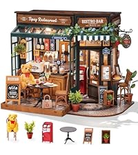 Rolife Greenhouse DIY Miniature Dollhouse Kit Creative Gift for Adults