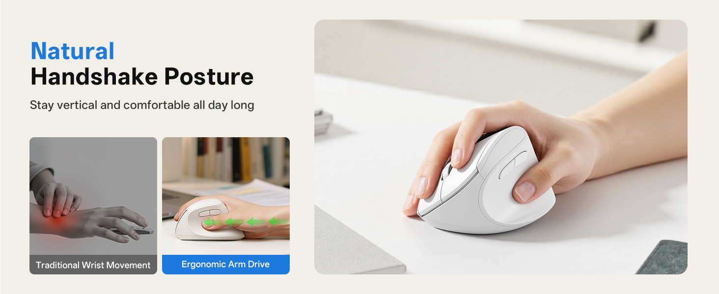 ergonomic mouse wireless