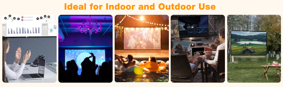 indoor projector screen 72 inch