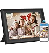 SSAWiFiFrame Digital Picture Frame with 10.1 Inch 1280x800 HD IPS Touch Screen,Send Photo or Vide...