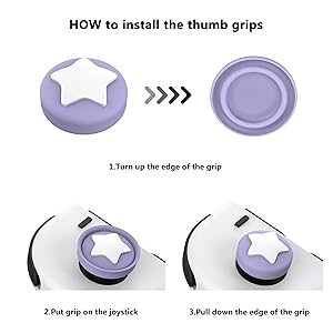 Cute Thumb Grip Caps for Nintendo Switch, Heaven Blue Joystick Caps for Nintendo Switch Lite