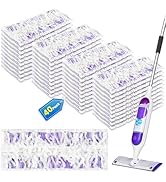 40 Count Disposable Mopping Pad Refills for Swiffer Power Mop Refills, Unscented Spray Cleaning R...