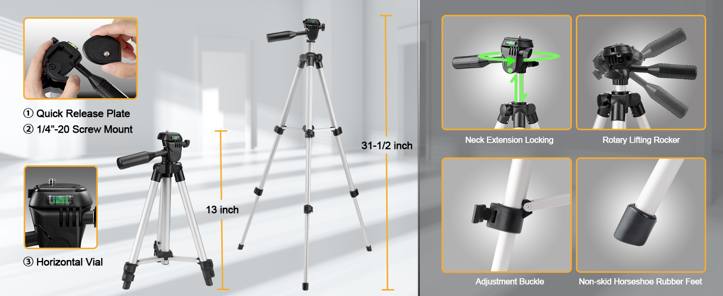laser level with tripod laser leveler tool