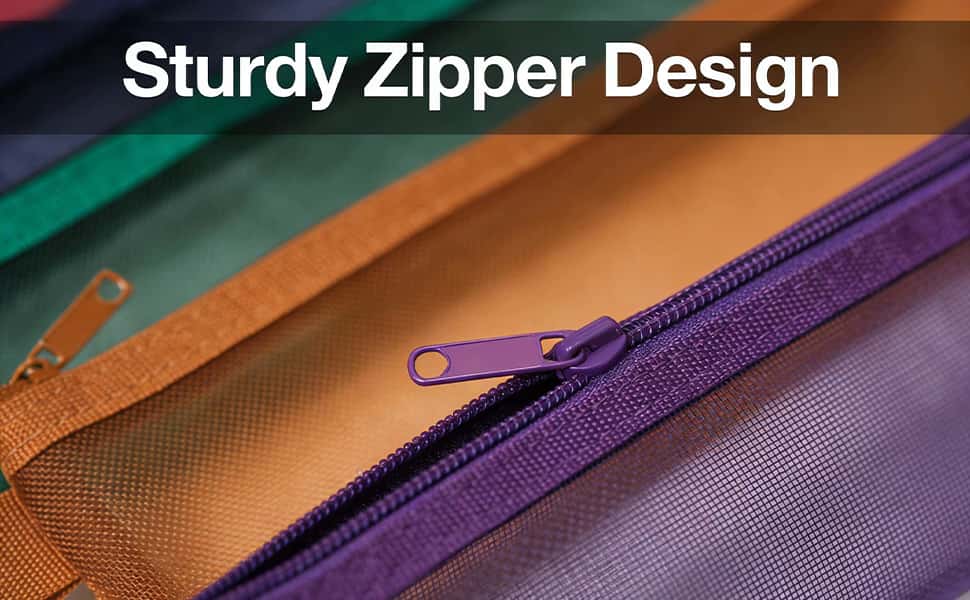 Small Mesh Pencil Pouch Bags