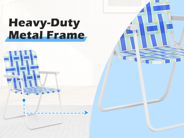 Heavy-Duty Metal Frame