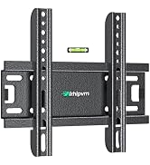 Alrhipvm TV Wall Mount Fixed Low Profile for 14-42 Inches LED LCD Flat Screens &amp; Monitors, Small ...