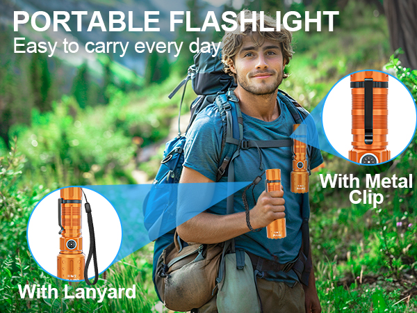 Portable Handheld Flashlight