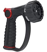 Orbit 58993 7-Pattern Watering Nozzle with Thumb Control, Black