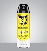 Raid Multi Insect Spray For Indoors and Outdoors Pack Shot