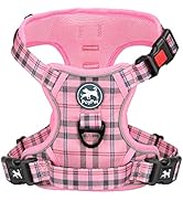 PoyPet No Pull Dog Harness, [Release at Neck] Reflective Adjustable No Choke Pet Vest with Front ...