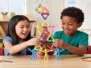 MAGMEN STEM Educational Magnetic Building Learning Toys Kids Fine Motor Skills Development