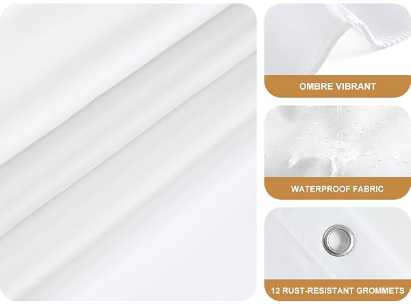 cloth bathroom curtain 