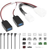 YQMAJIM(Customized)Dashcam Power Adapter,Customized for Your Model,Connect to Auto Dimming Rearvi...