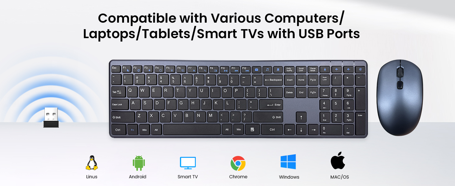 Wireless Keyboard and mouse