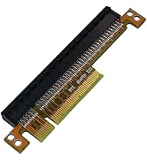 WLGQ PCI-E X8 to X16 180 Degree Adapter PCIe Riser Card PCI Express Male to Female Riser Card