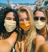 TeNice Face Masks Disposable 100 Pack, 4 Ply ASTM Level 3 Medical Grade, Breathable for Adult Out...