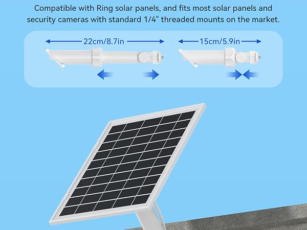 ring spotlight solar panel