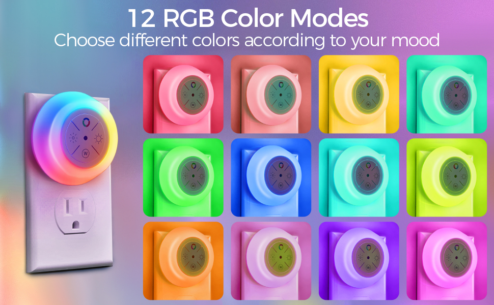 12 RGB Color Modes