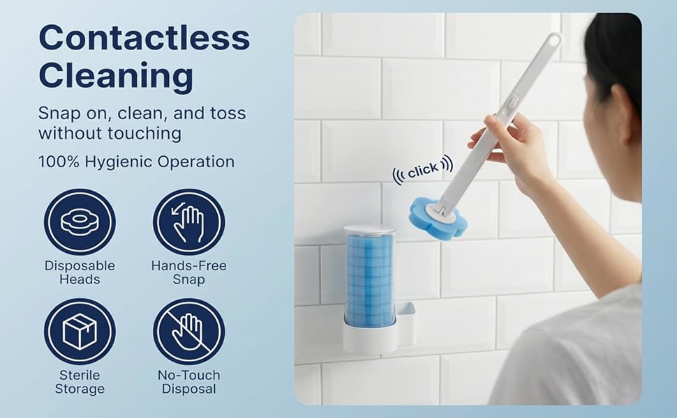 Disposable Toilet Brush