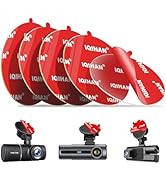 5Pcs Adhesive Sticky Pads for Dash Cam Mount, Double-Sided Strong Mounting Tape Round Sticker Rep...