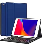 Keyboard Case for iPad 9th Generation (2021)/8th Gen/7th Gen 10.2 Inch, CHESONA Detachable Wirele...