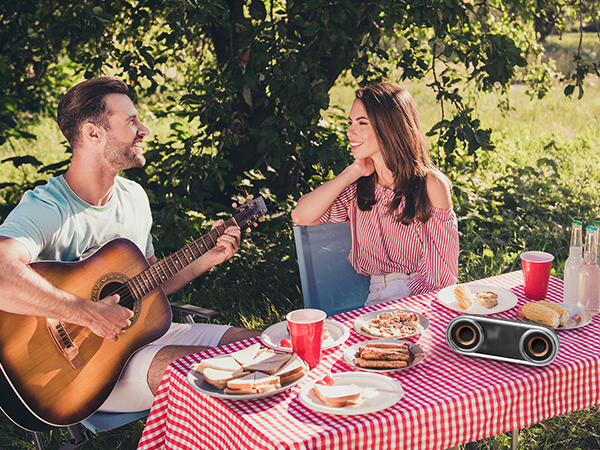 Portable Bluetooth Speaker for Backyard