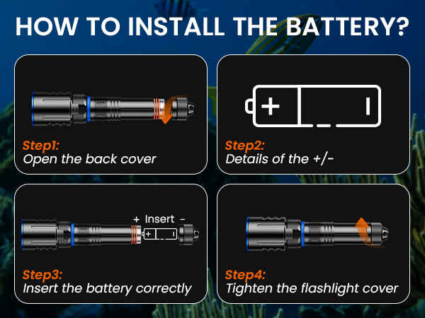 How to install the battery?