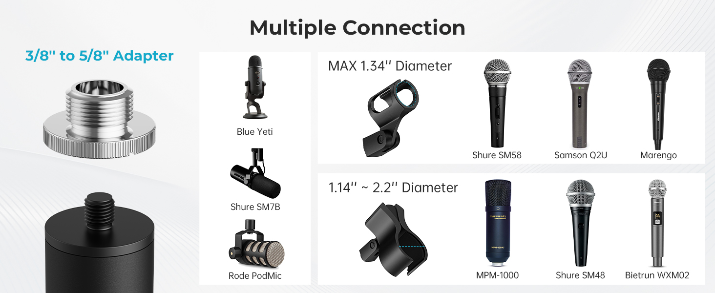 mic stand for blue yeti, HyperX