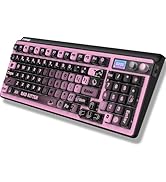 FOPATO H98 Gaming Keyboard, 98% Hot Swappable Gasket Structure 3-Mode Mechanical Keyboard, 96 Key...