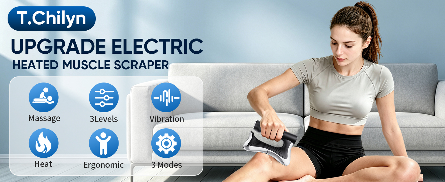 Electric Heated Muscle Scraper