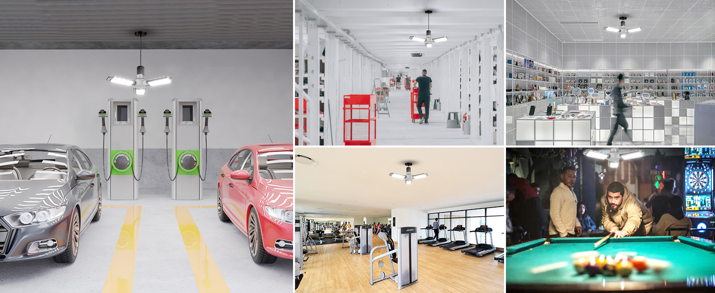 LED garage ceiling light