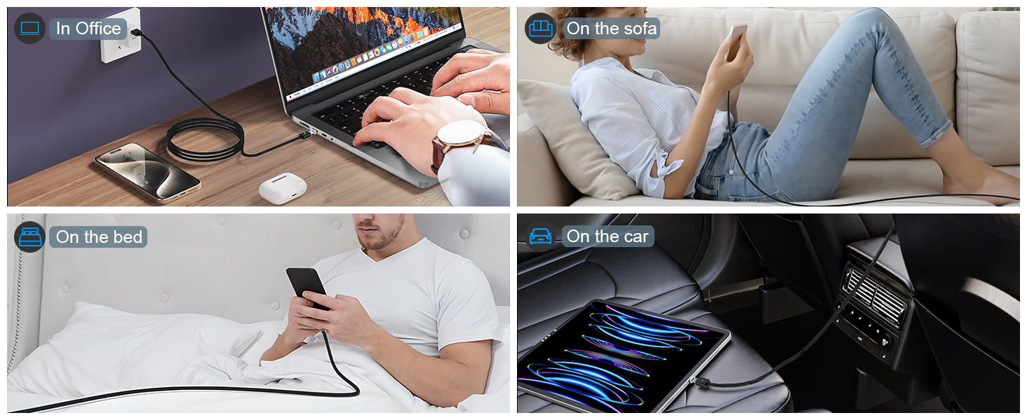 3A Magnetic Charging Cable 