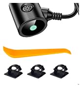 Range Tour Dash Camera Car Charger, USB-C Interfaces, L-Type Driving Recorders Power Cord Univers...