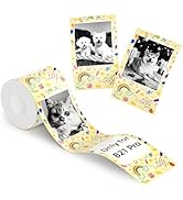 NIIMBOT Photo Papers Only for B21 Pro 300DPI Label Maker, Thermal Picture Labels Good Idea to Pri...
