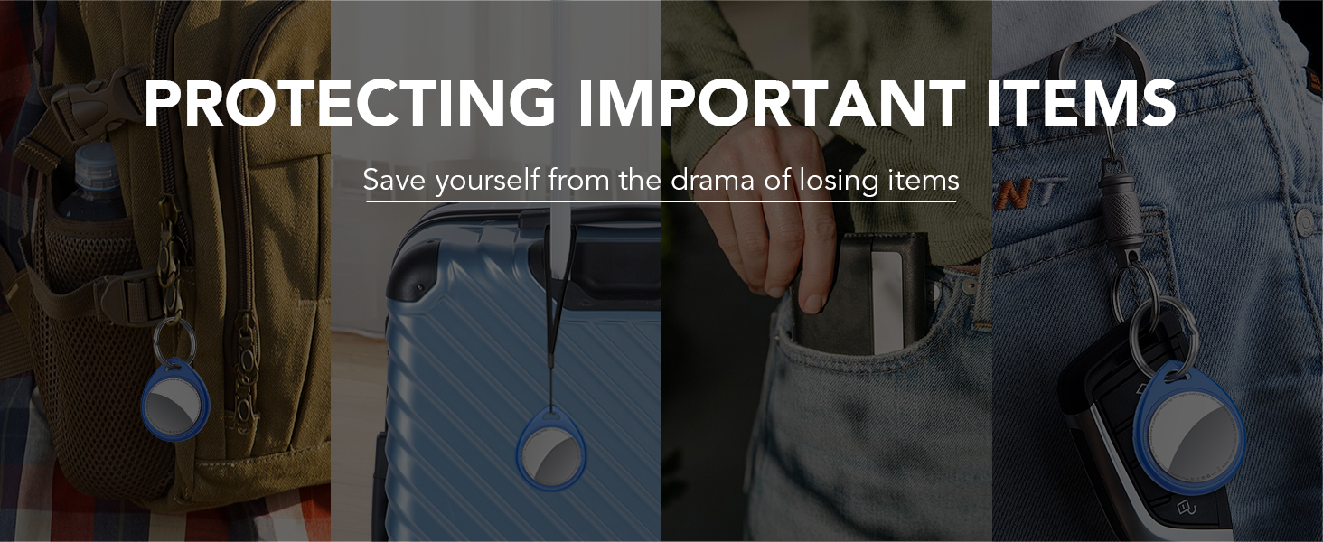 Text reads 'PROTECTING IMPORTANT ITEMS'. Dark image showing what appears to be hanging stored items against a shadowed background.