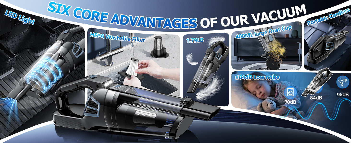 Hand Vacuum Cordless