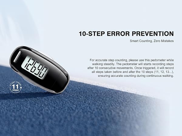 3D Pedometer for Walking