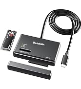 SUIDEK M.2 NVMe SSD Enclosure Adapter Type-C 10Gbps to M.2 and SATA Hard Drive Reader External M....