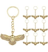 DICOSMETIC 20Pcs Eagle Keychain Bulk Eagle Key Ring Bird Key Chains Flying Animal Keychain Alloy ...