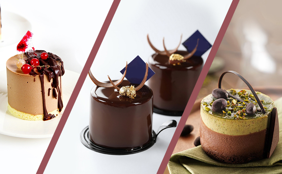 Cake cutters; Frost form cake kit; Ring molds for cooking; Cake rings for baking;