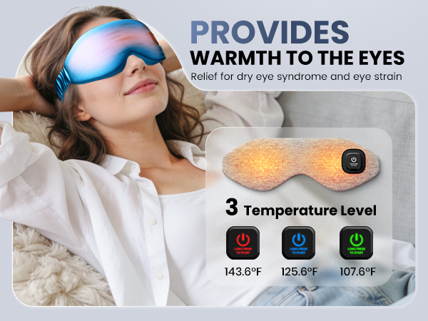 eye mask;heated eye mask;cooling eye mask;heated eye masks for dry eyes;eye mask for dry eyes