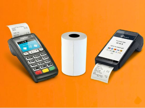 Moneris paper rolls debit machine receipt paper rolls 57mm thermal printer paper pos receipts