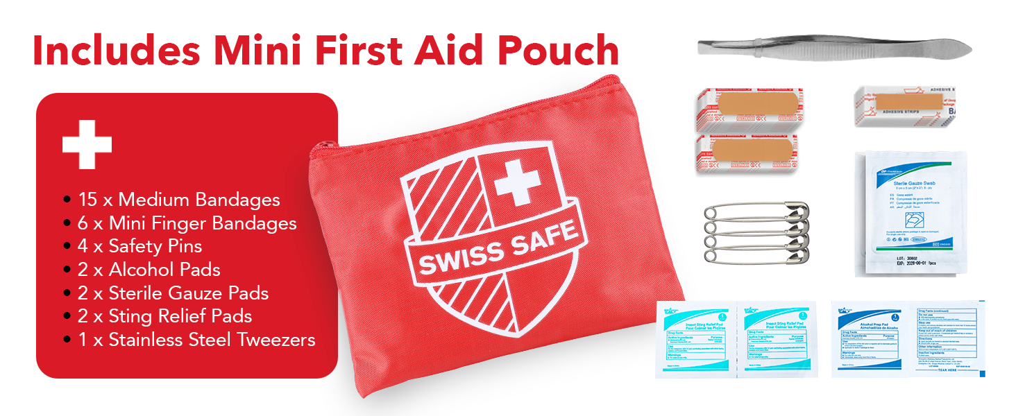 Compact first aid kit travel companion with essential supplies for on-the-go emergencies
