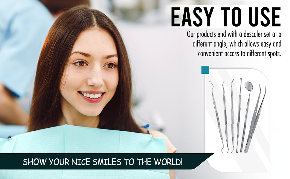 Professional dental cleaning tools designed for easy use and convenient oral hygiene maintenance
