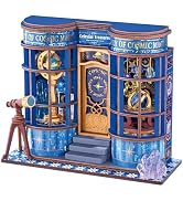 Rolife DIY Miniature House Kit 1:32 Astronomy Shop Diorama Dollhouse Tiny House Model Building Se...