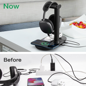 3-in-1 wireless charging stand