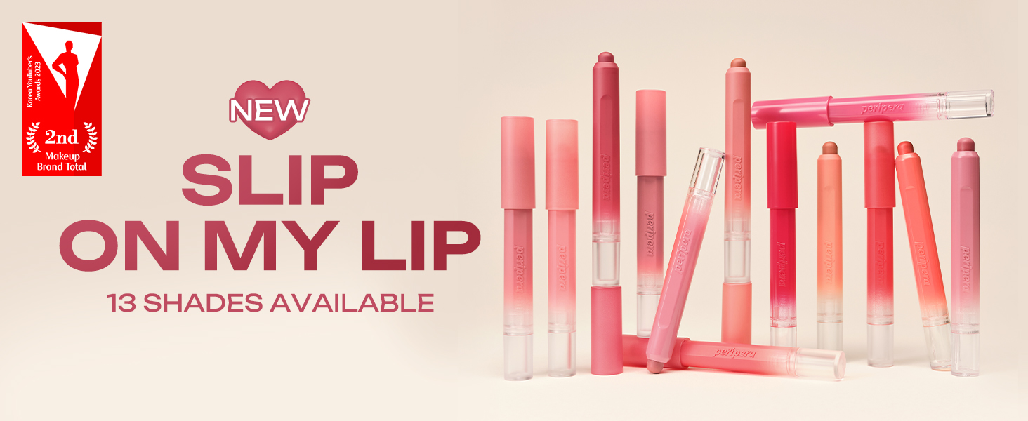 PERIPERA Slip on my lip