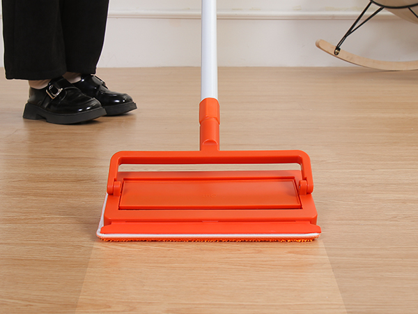 Not just a blade cleaner tool but also a floor sweeper mop with long handle for indoor cleaning